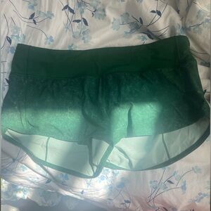 Lululemon Green Speed Up 2.5” Low Rise